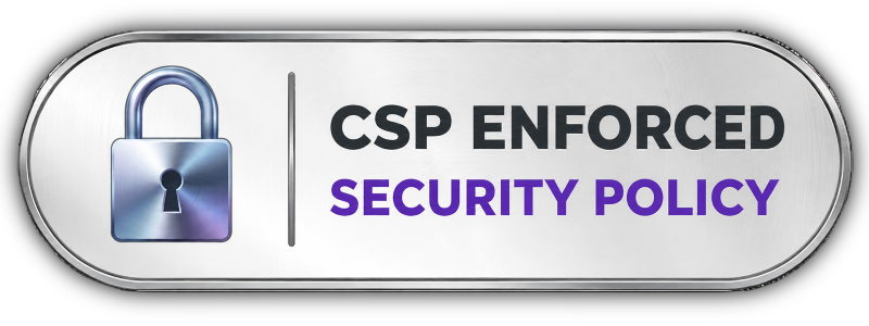 Strict CSP Enforced